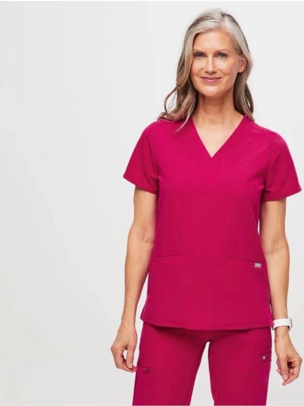 Figs Ultra Rose Scrub Set Large